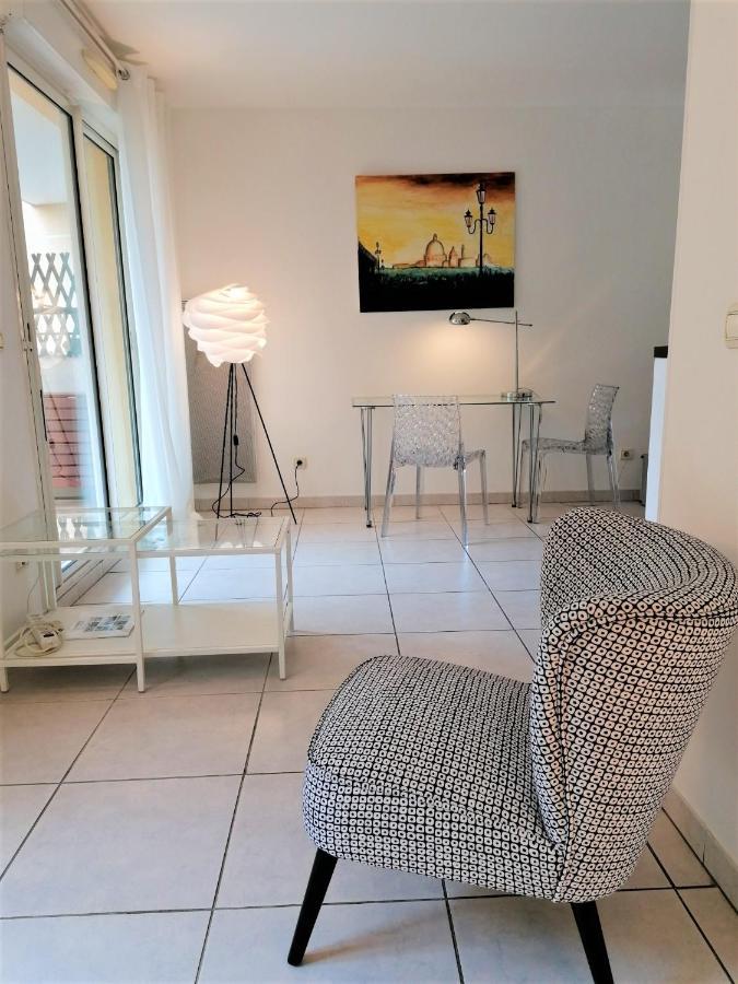 Studio Neuf 25 M2, Terrasse 35 M2 Proche Port Nice, Centre Ville Exteriér fotografie