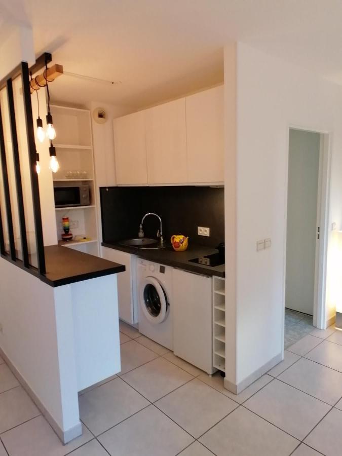 Studio Neuf 25 M2, Terrasse 35 M2 Proche Port Nice, Centre Ville Exteriér fotografie